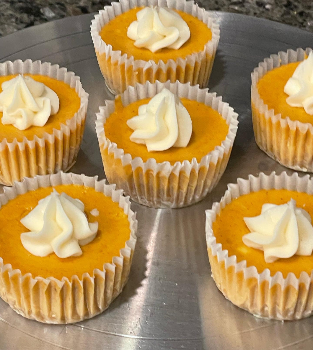 Sweet Potato Cheesecake Mini’s