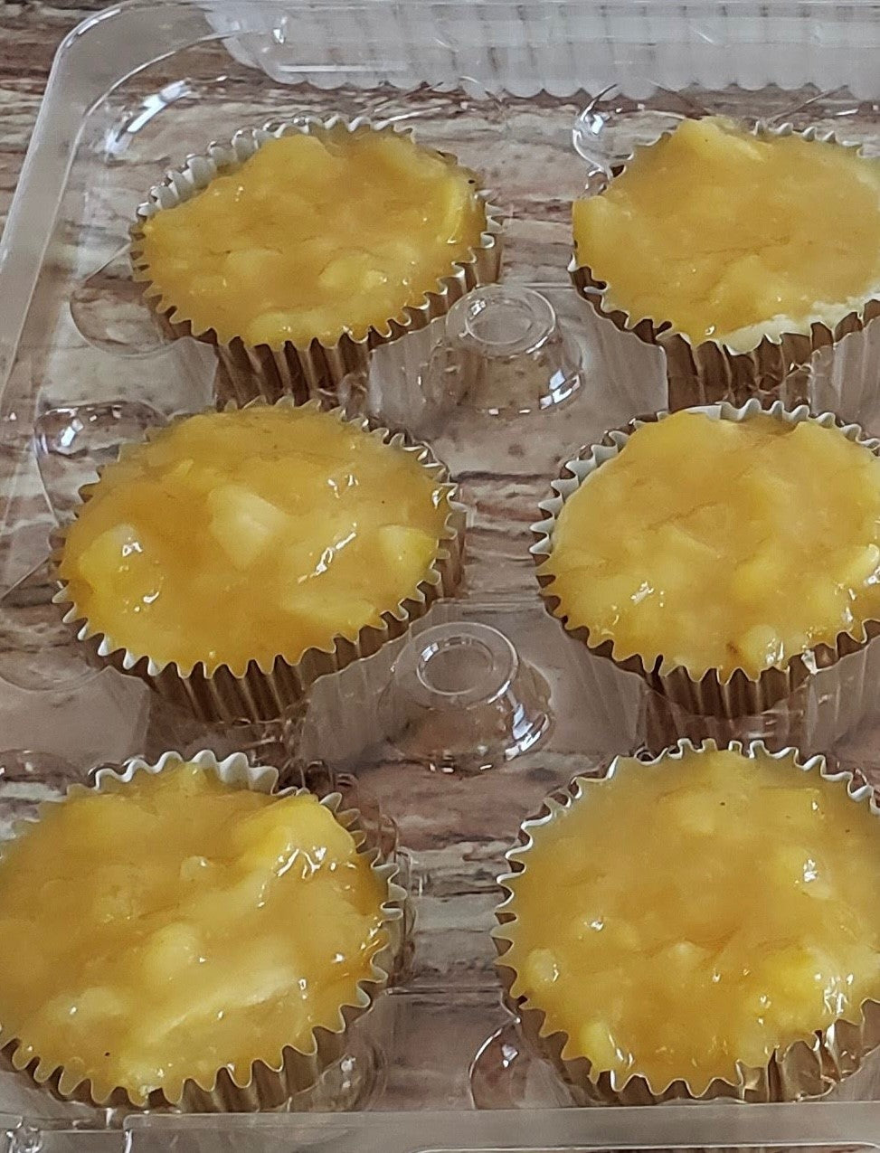 Pineapple Crush Cheesecake Mini's